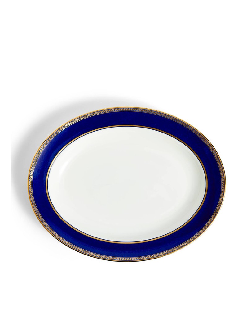 Tavă ovală Wedgwood Renaissance aurie, 28 cm