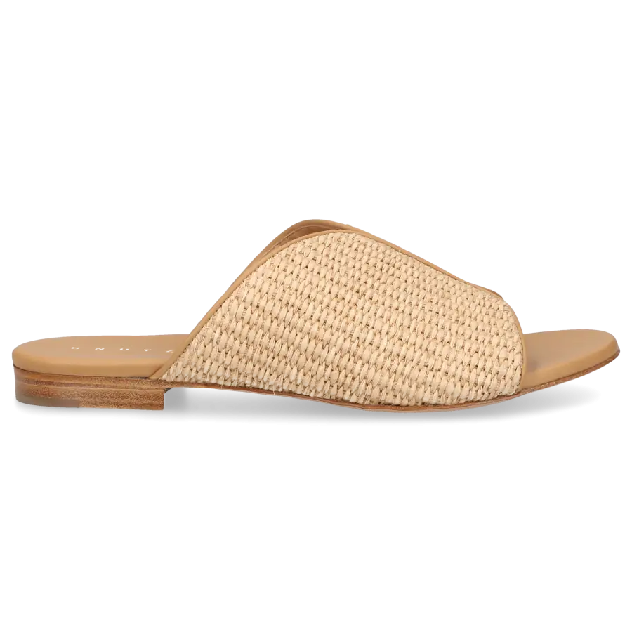 Unützer - Pantoletten 942400 Bast - beige