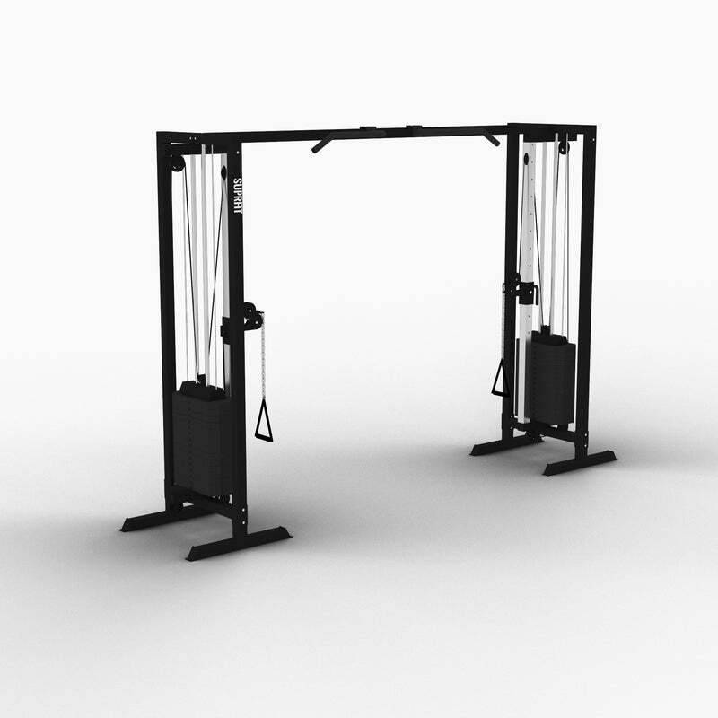SUPRFIT Kabelzugturm Hallador Basement Edition Fitnessgert