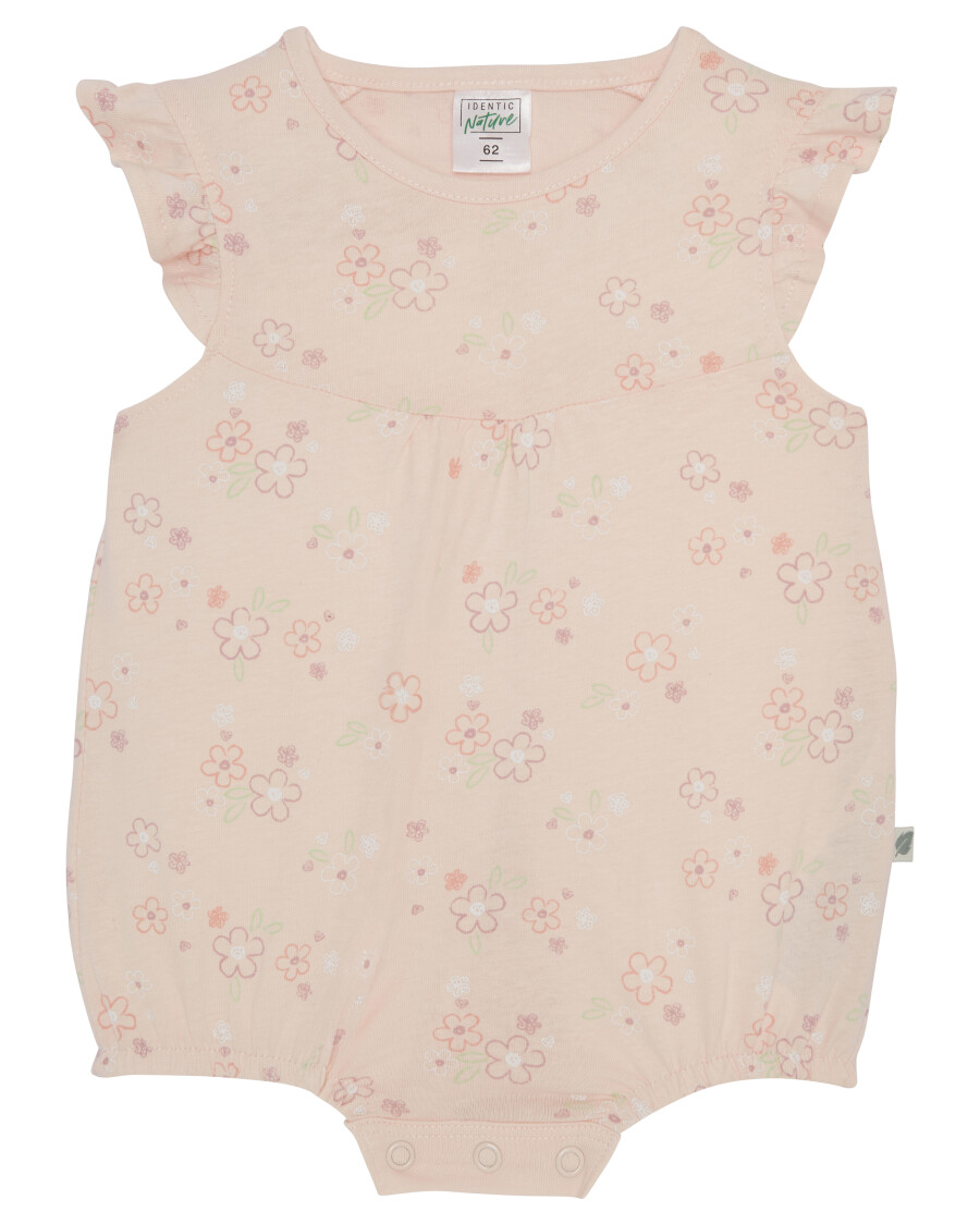 Newborn Strampler Blumen