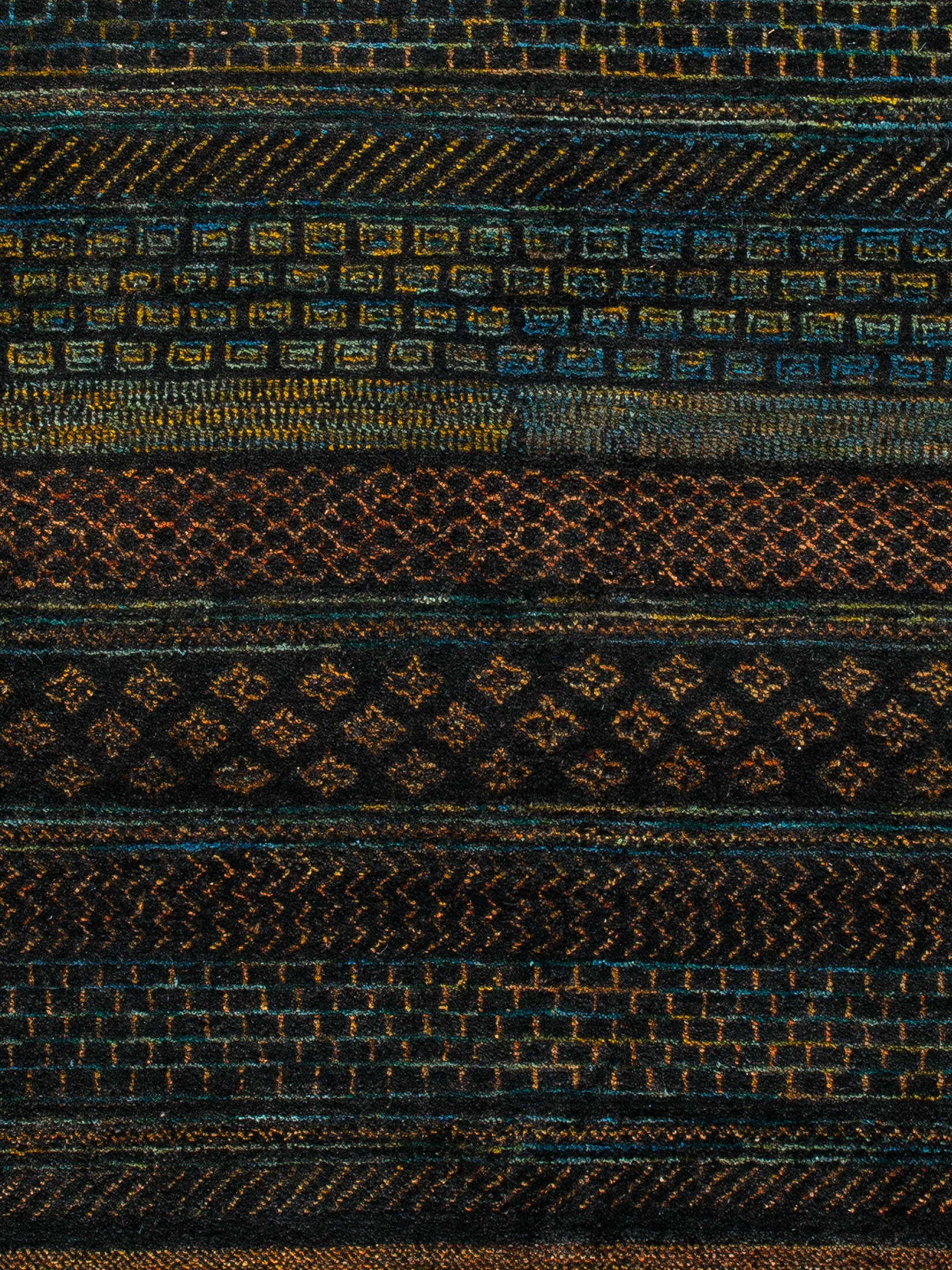 Contemporary Gabbeh ca. 241 x 320 cm, Unikat / Einzelstück