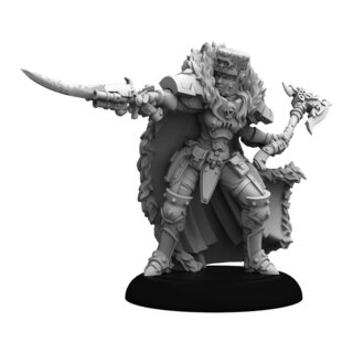 Khador Warcaster - Kapitan Ekaterina Baranova