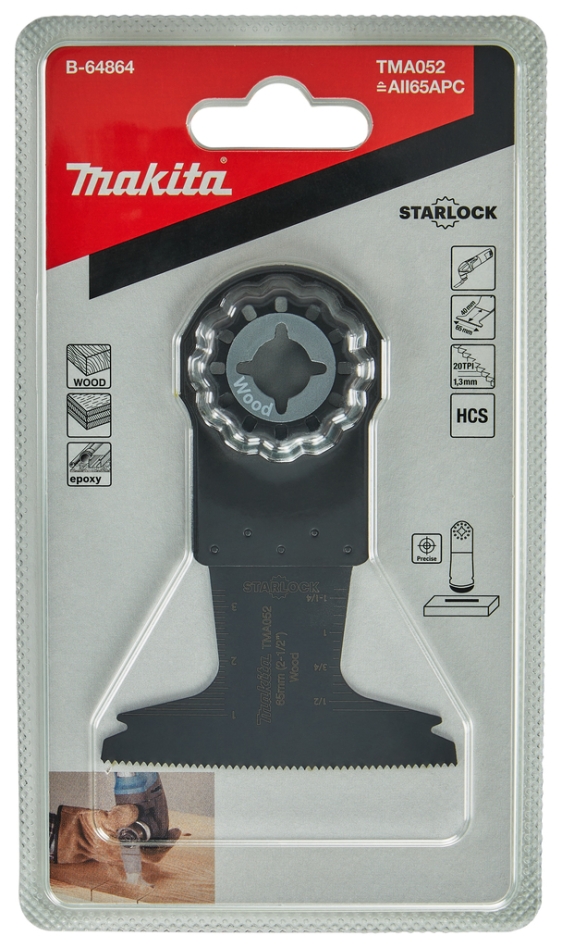 Makita pribor B-64864 TMA052 List za uranjanje 65x40mm drvo