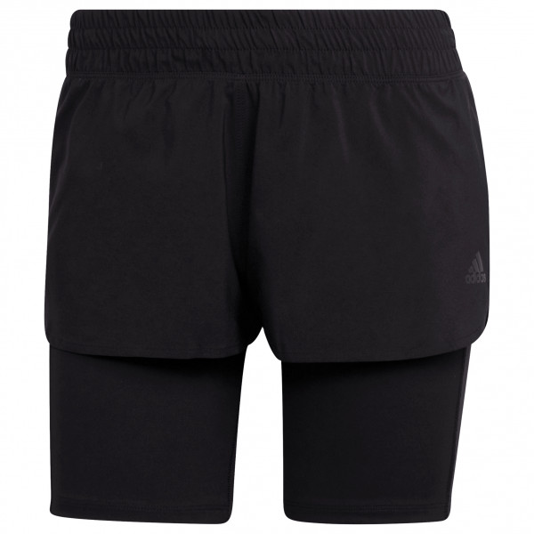 adidas - Women's Reebok Identity 3-Bars Two-In-One - Laufshorts