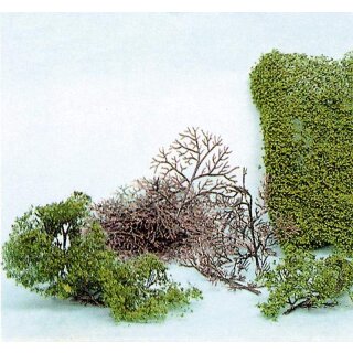 Büsche im Bausatz 2-6 cm (15 Stk.)