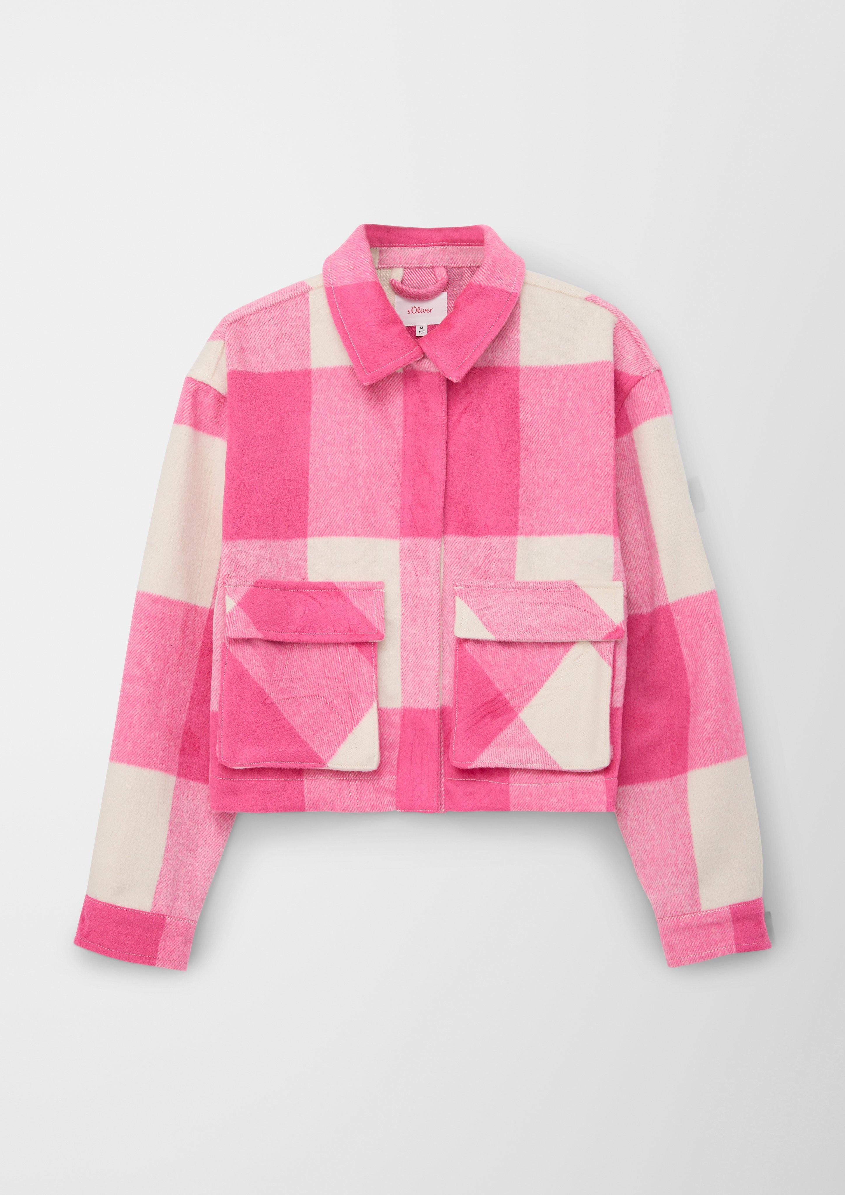 Jacke mit Karomuster  2123205-44N1