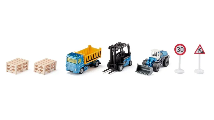 SIKU 6336 Super - BAUSTELLEN-SET