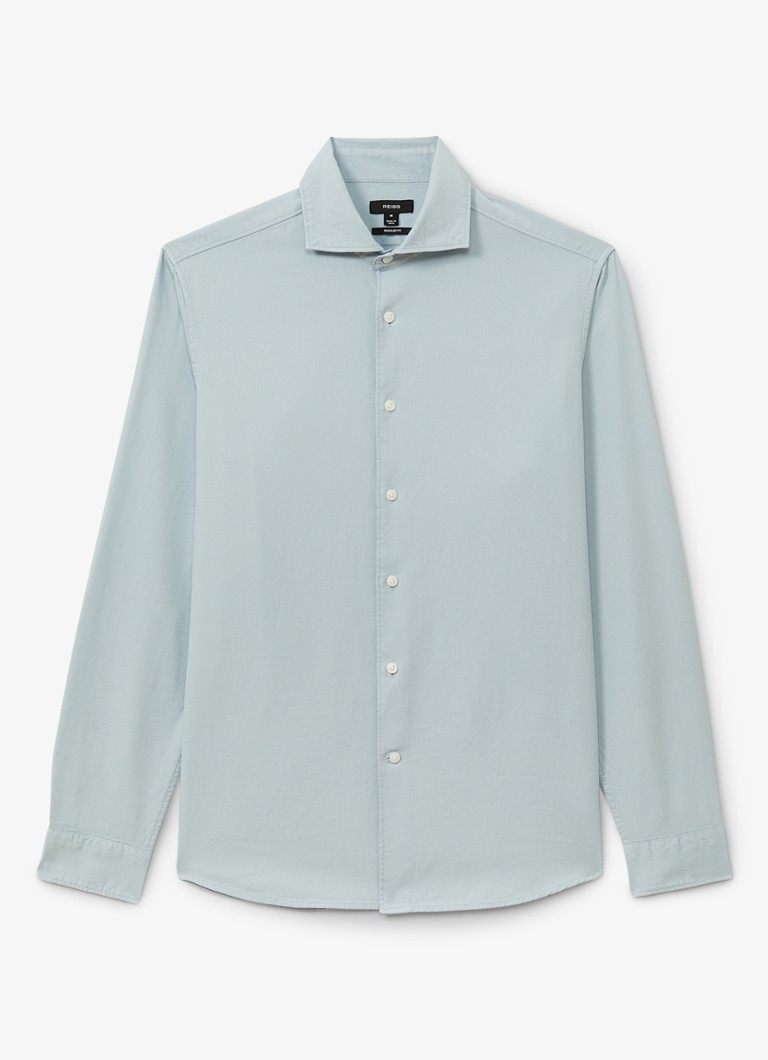 Cămașă Reiss Cecil Classic Fit cu microimprimare
