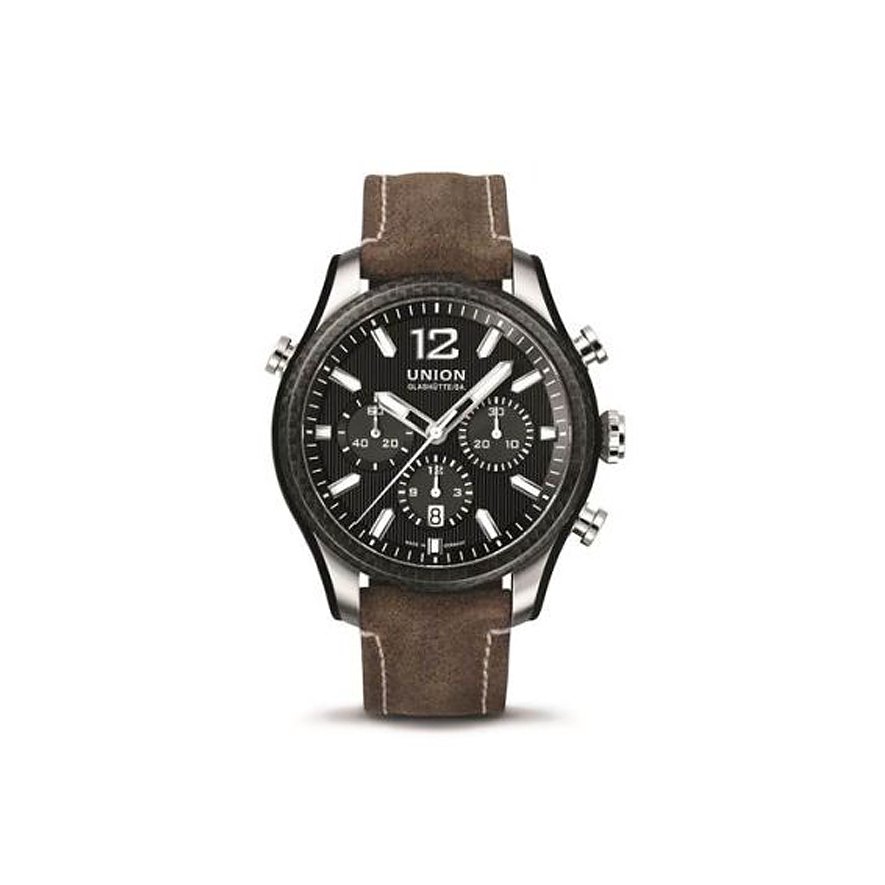 Union Glashütte Uhren-Set inkl. Wechselarmband Belisar Chronograph Sport