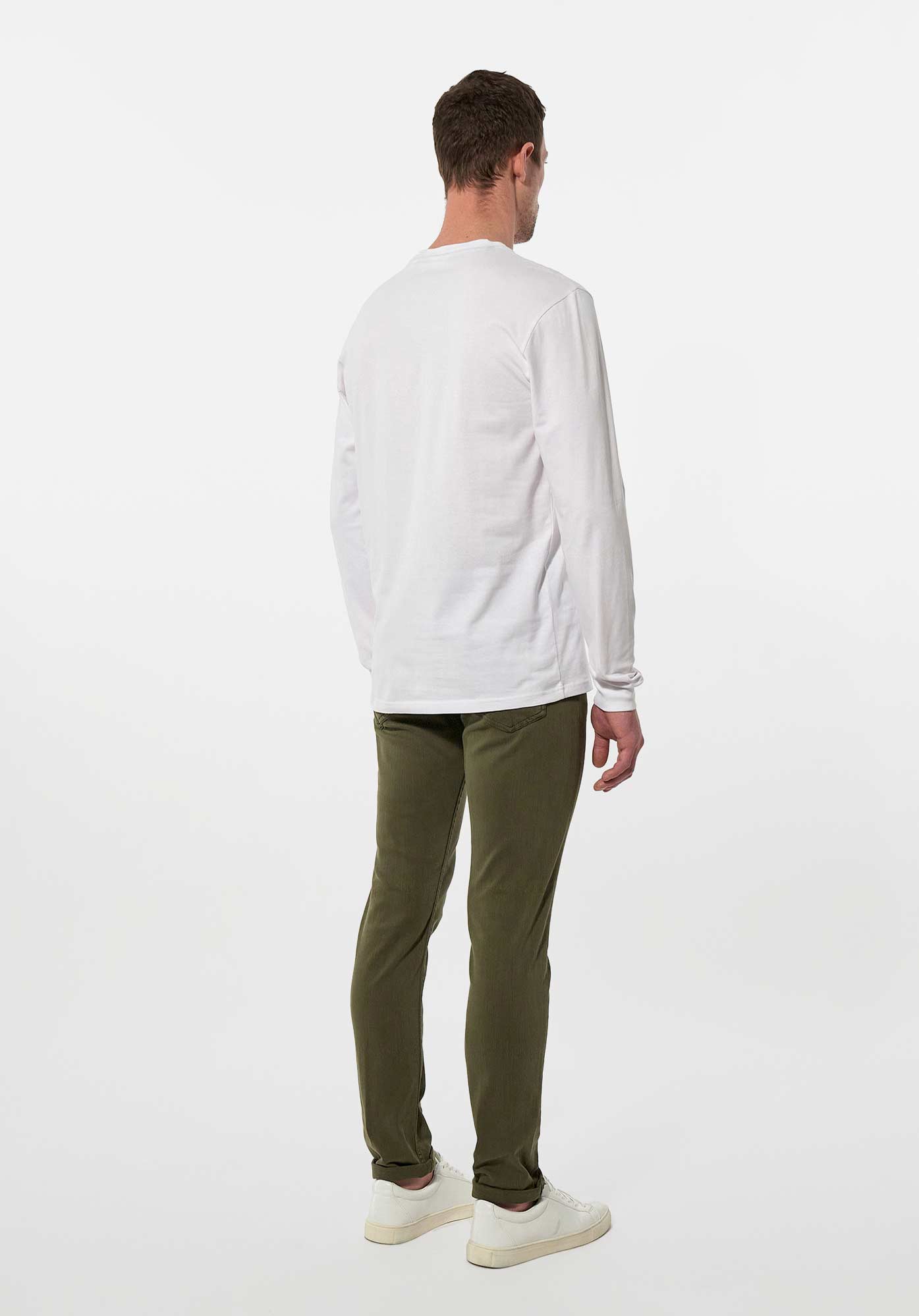 CLUB   T-shirt slim blanc Homme