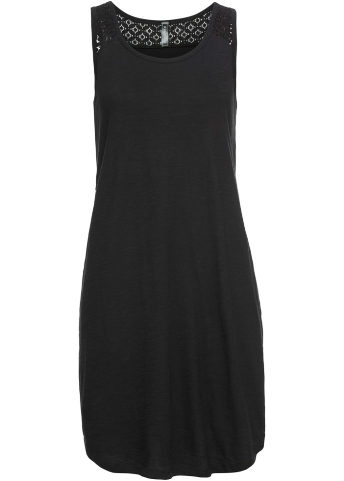 Shirtkleid mit Spitze