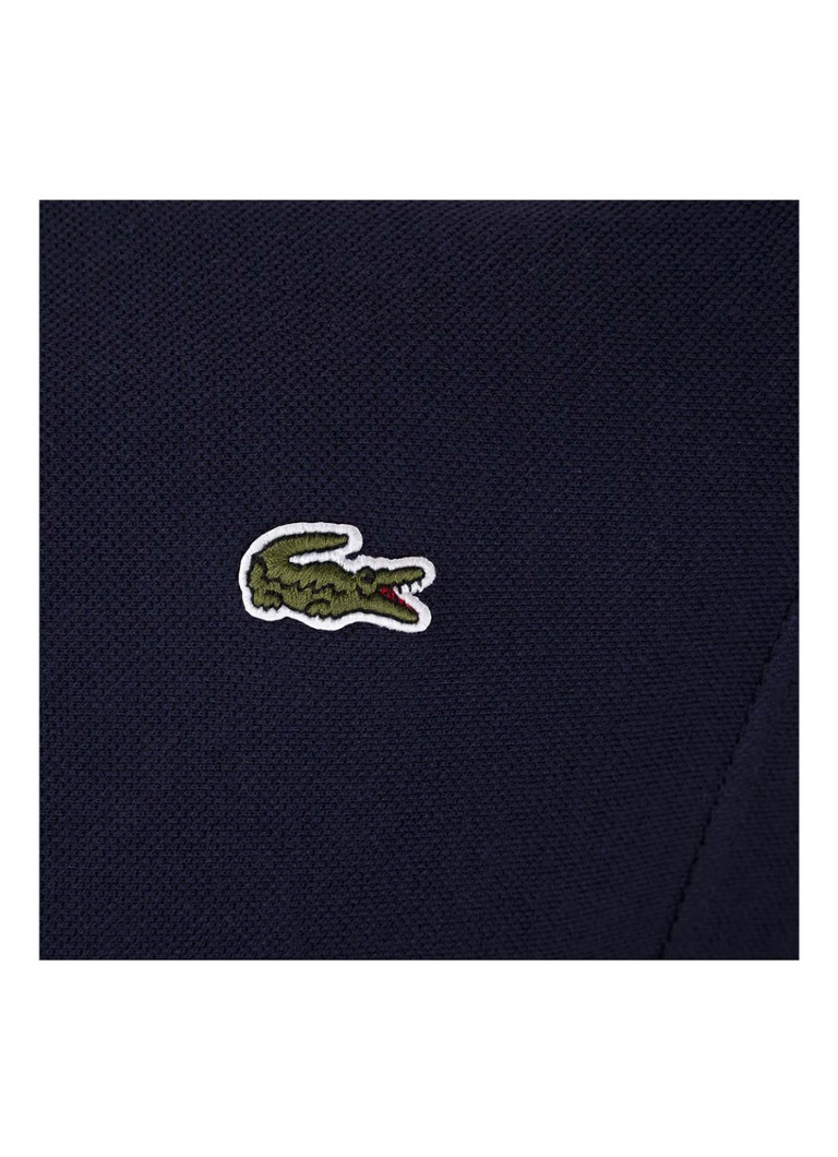 Παπλωματοθήκη Lacoste Pique Marine από βαμβάκι με λογότυπο 150TC - η μαξιλαροθήκη δεν περιλαμβάνεται