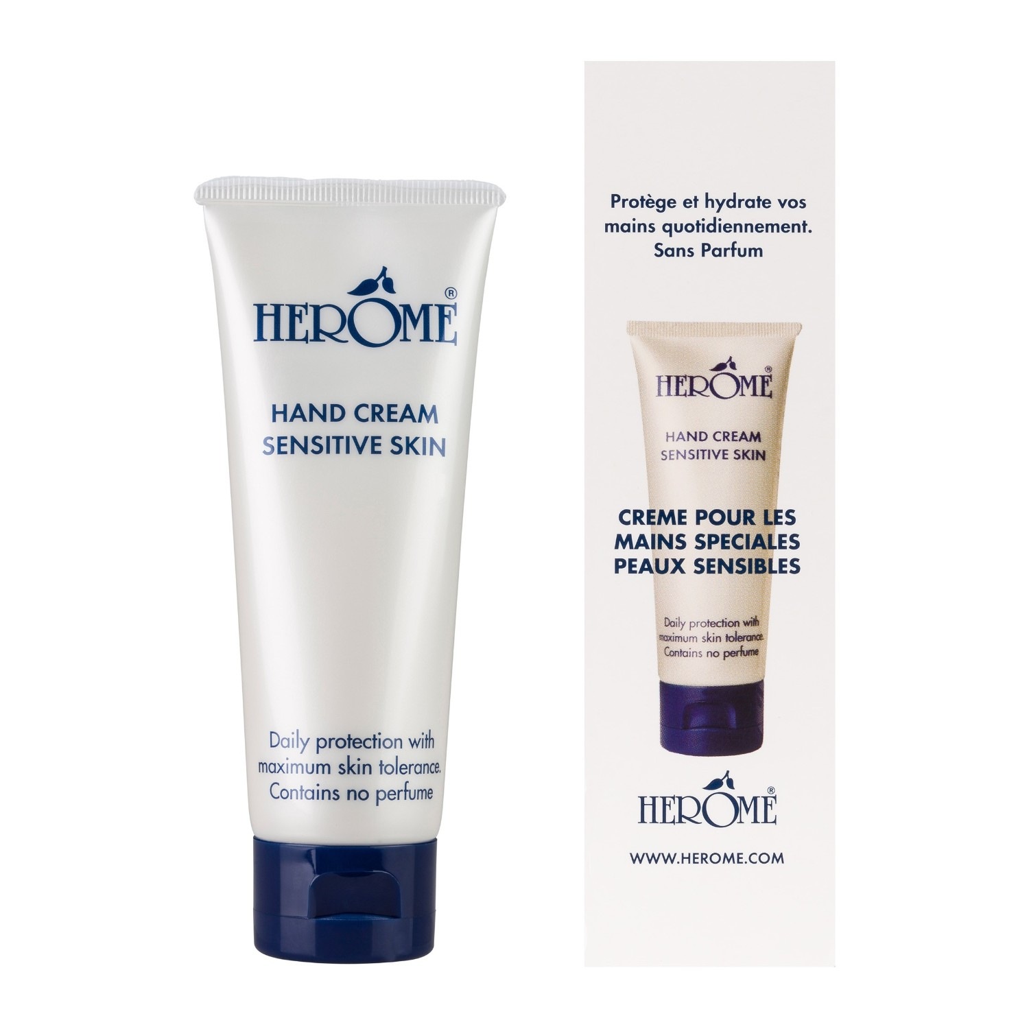 Herome Cosmetics rankų kremas jautriai odai
