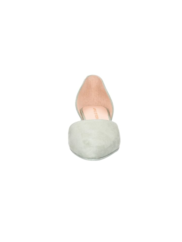 Apple of Eden Ballerinen in grün günstig kaufen