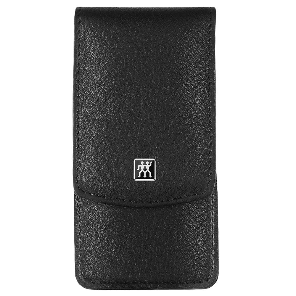 Zwilling Classic Inox Etui, Rinderleder, schwarz