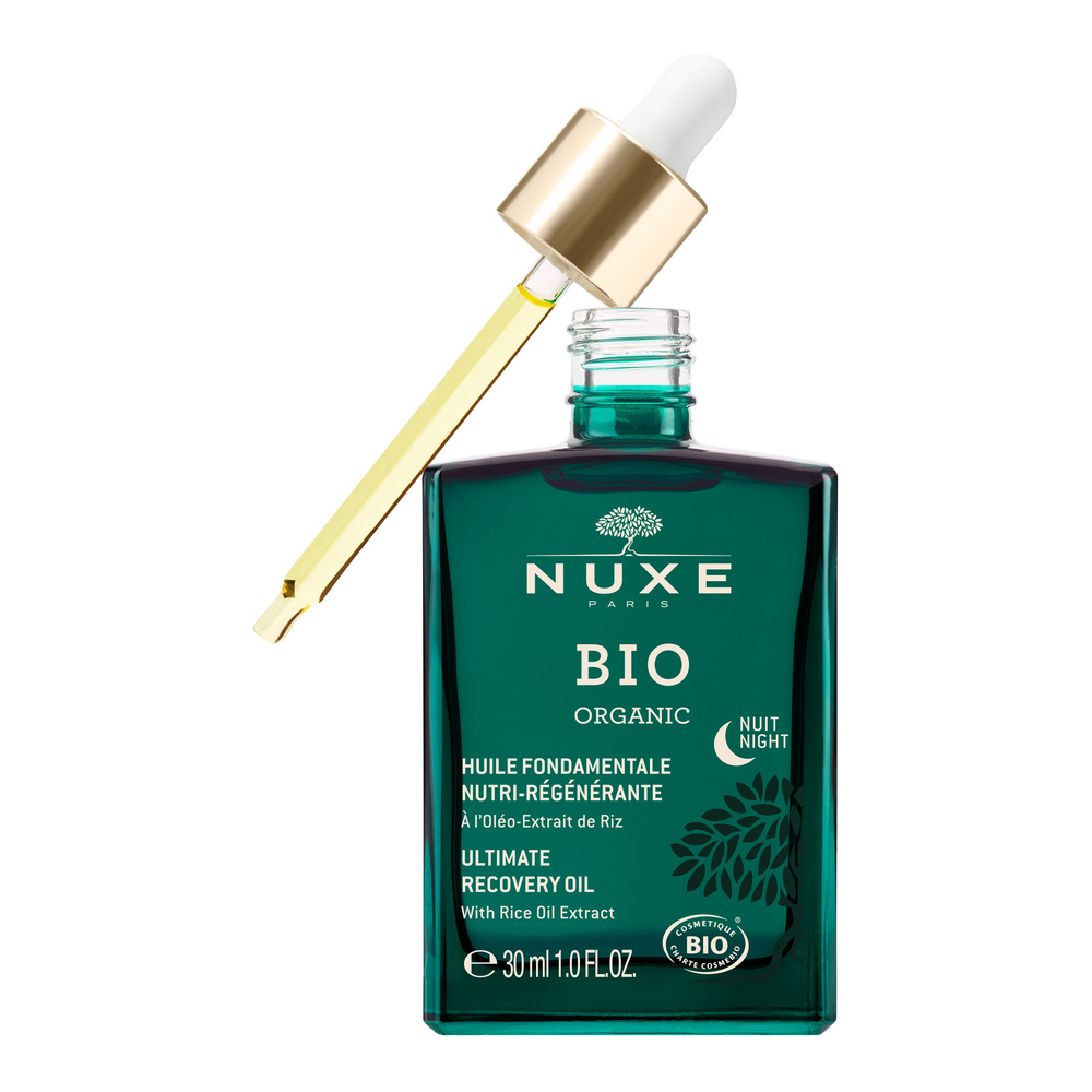 Nuxe Huile Nuit Fondamentale Nutri Régénérante Oléo extrait de Riz Huile