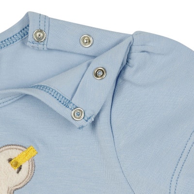 T-Shirt kurzarm, hellblau für Mädchen