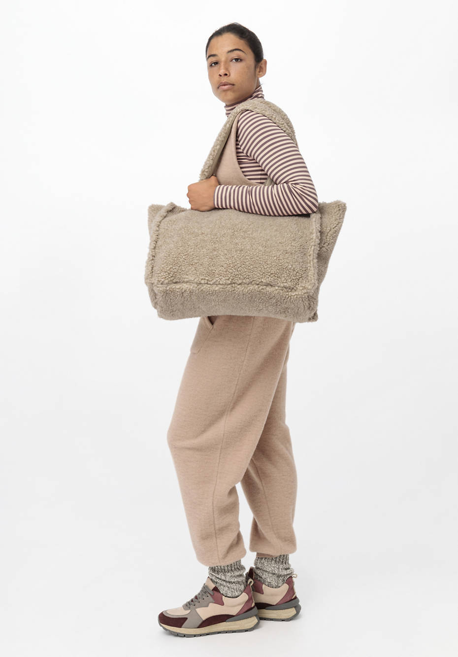Wollfleece Overall aus reiner Bio-Merinowolle