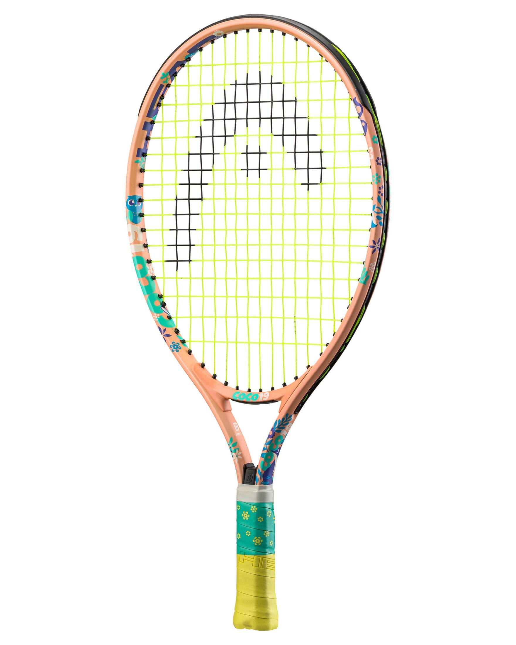 Head Tennisschläger Kinder Tennisschläger COCO 19 bespannt- 16x17, (1-tlg)