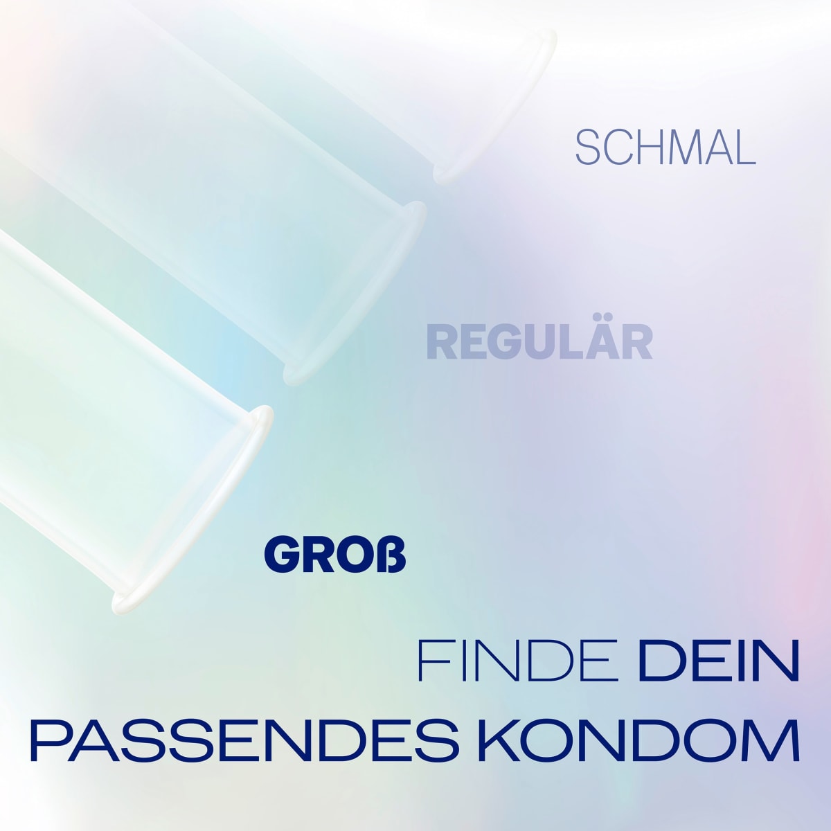 Kondome Hautnah XXL, Breite 60mm, 8 St