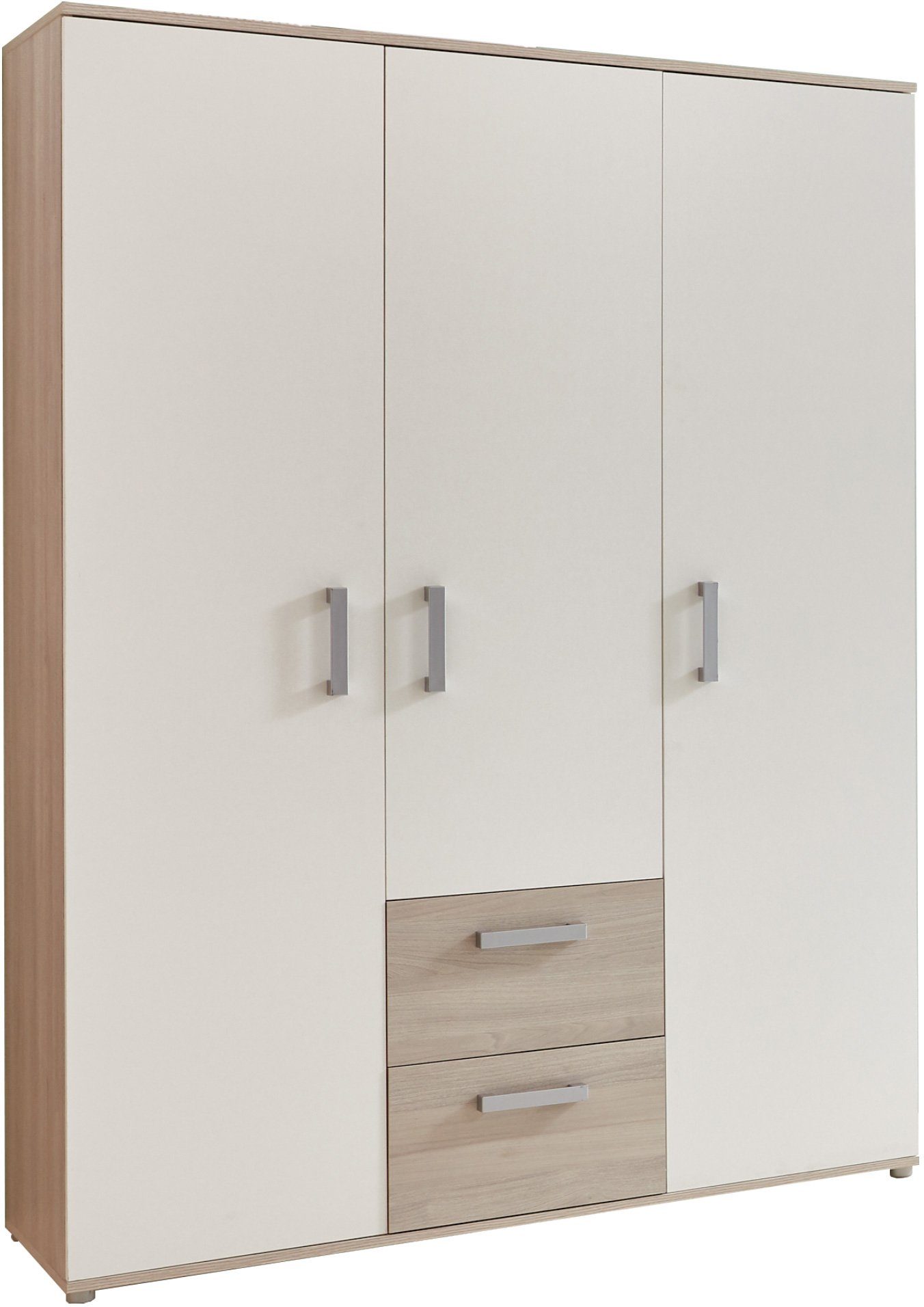arthur berndt Babyzimmer-Komplettset Jonas, (Set, 3-St., Kinderbett, Schrank, Wickelkommode), Made in Germany; mit Kinderbett, Schrank und Wickelkommode