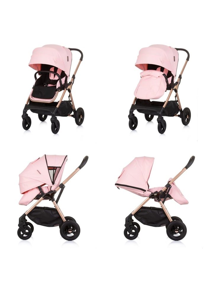 Chipolino Kombikinderwagen 3 in 1 Infinity in rosa günstig kaufen onesize