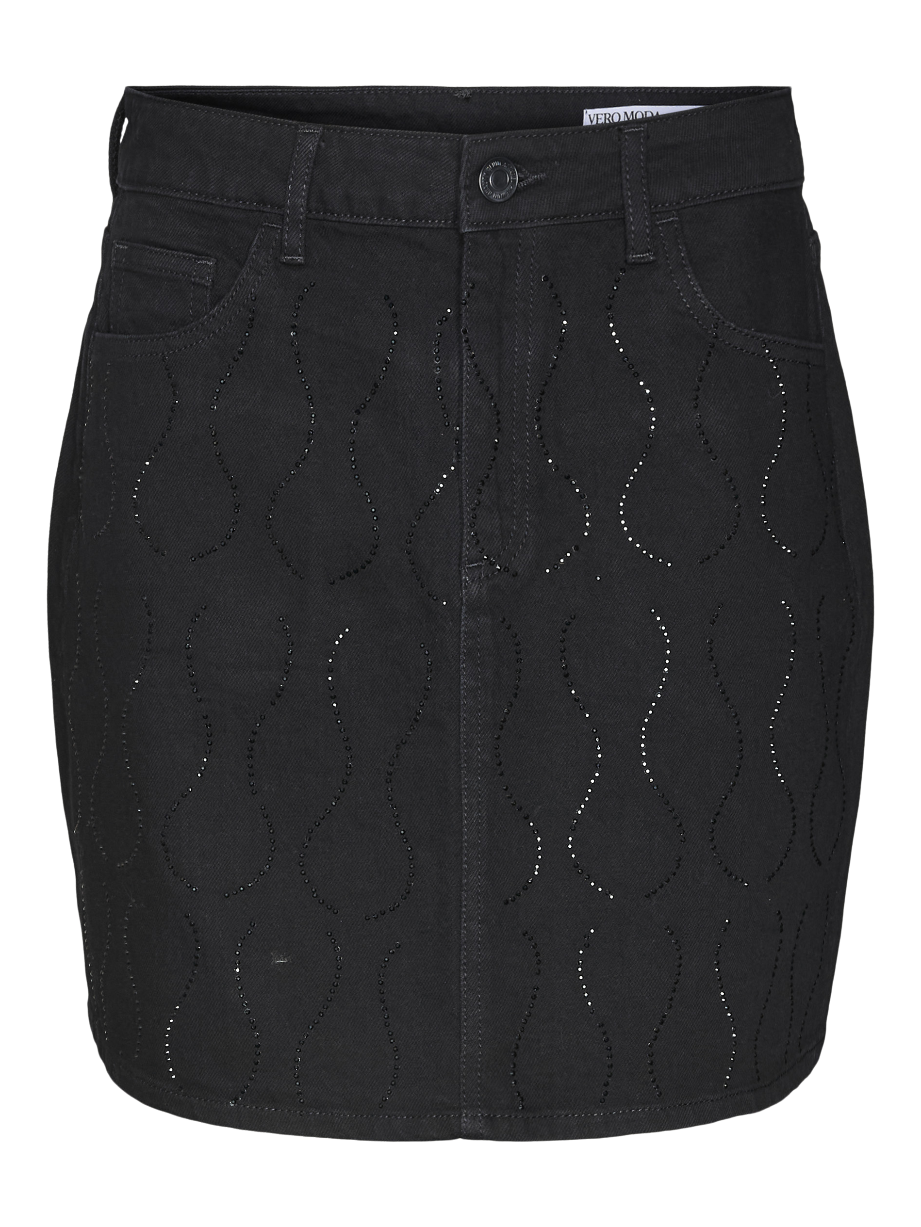 VMTESSA Hohe Taille Kurzer Rock