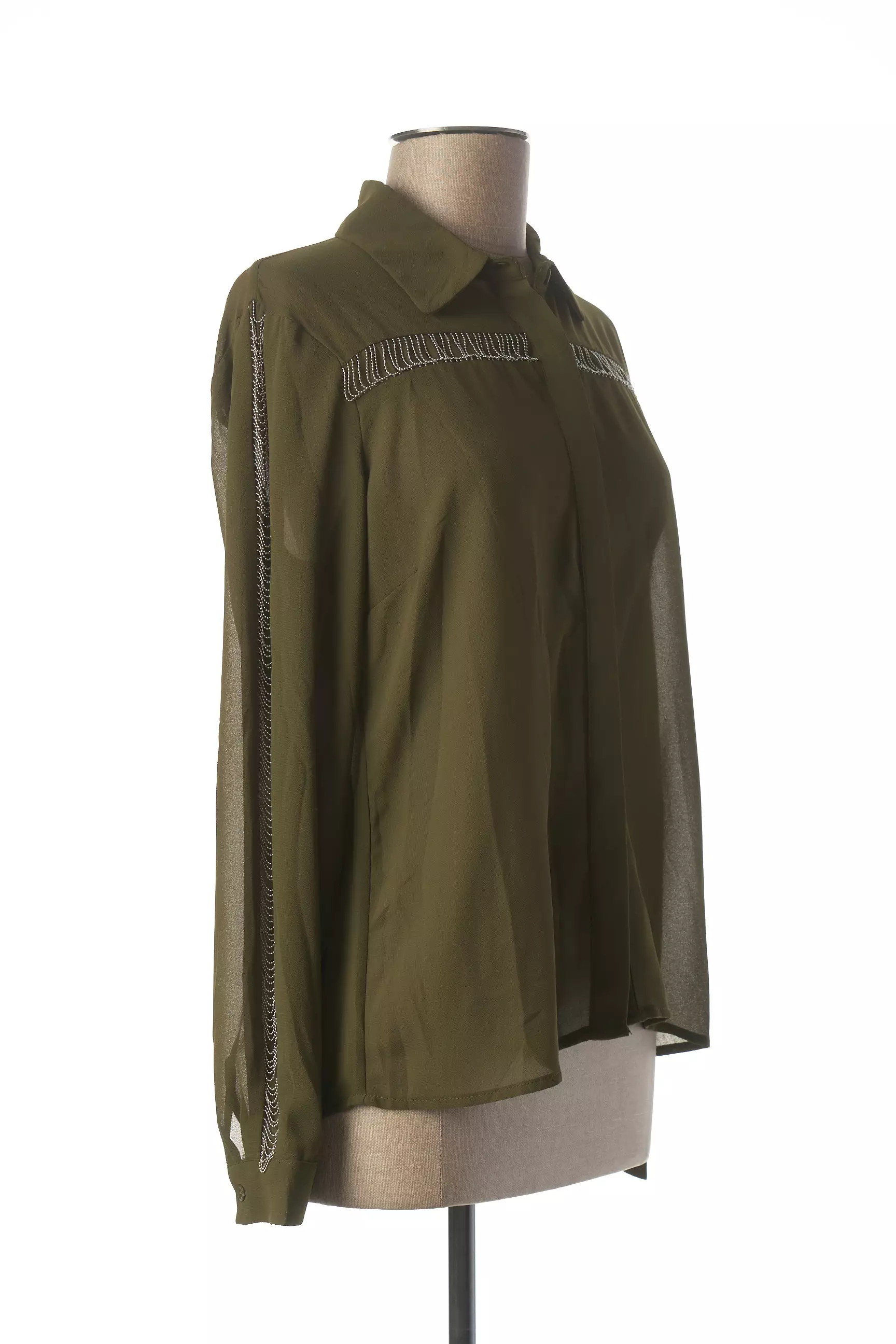 Julie Guerlande Chemisiers Femme couleur vert