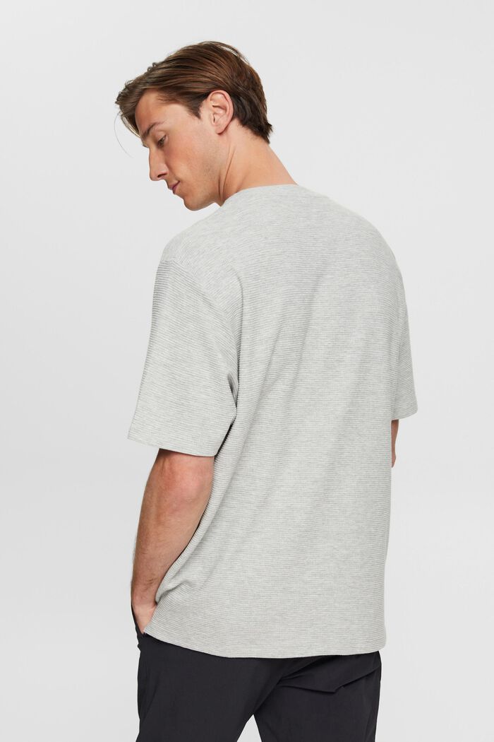 T-Shirt aus Strukturjersey