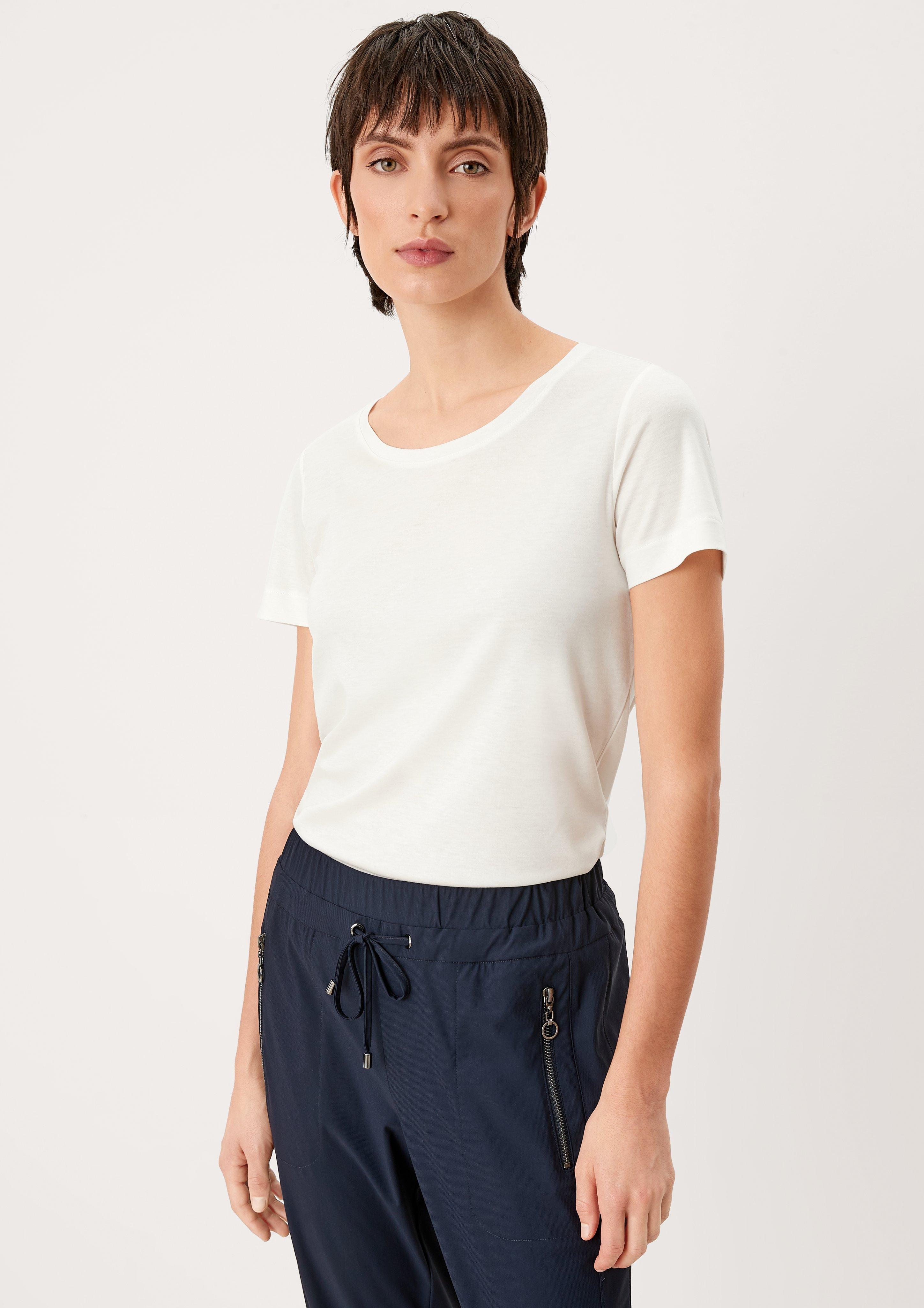 T-Shirt aus Lyocell  2115232-0200