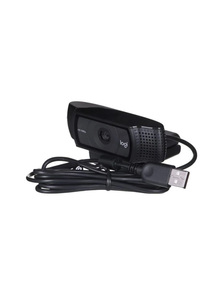 Logitech Webcam C920e Pro, Full HD 1080p - Logitech Webcam mit Autofokus in Schwarz günstig kaufen onesize