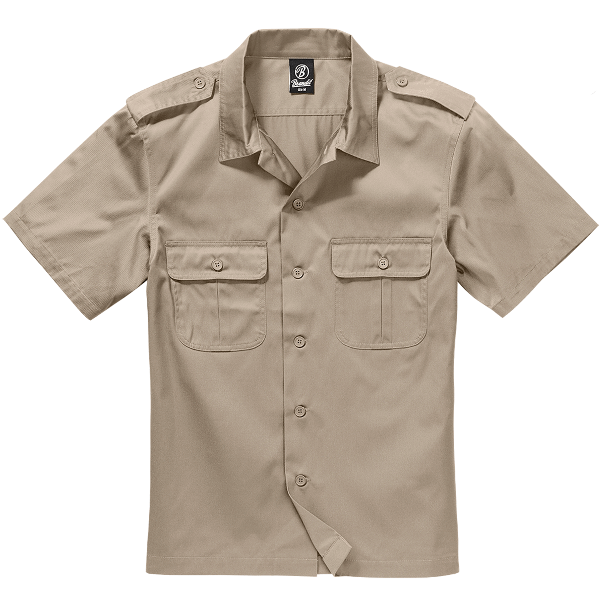 US Hemd kurzarm khaki