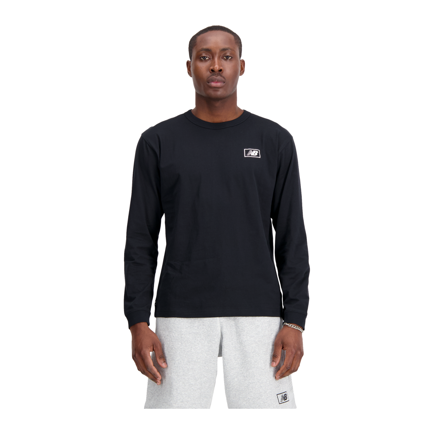 New Balance Essentials Sweatshirt Schwarz F001