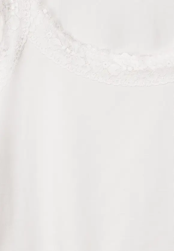 Street One Basic Top mit Spitze