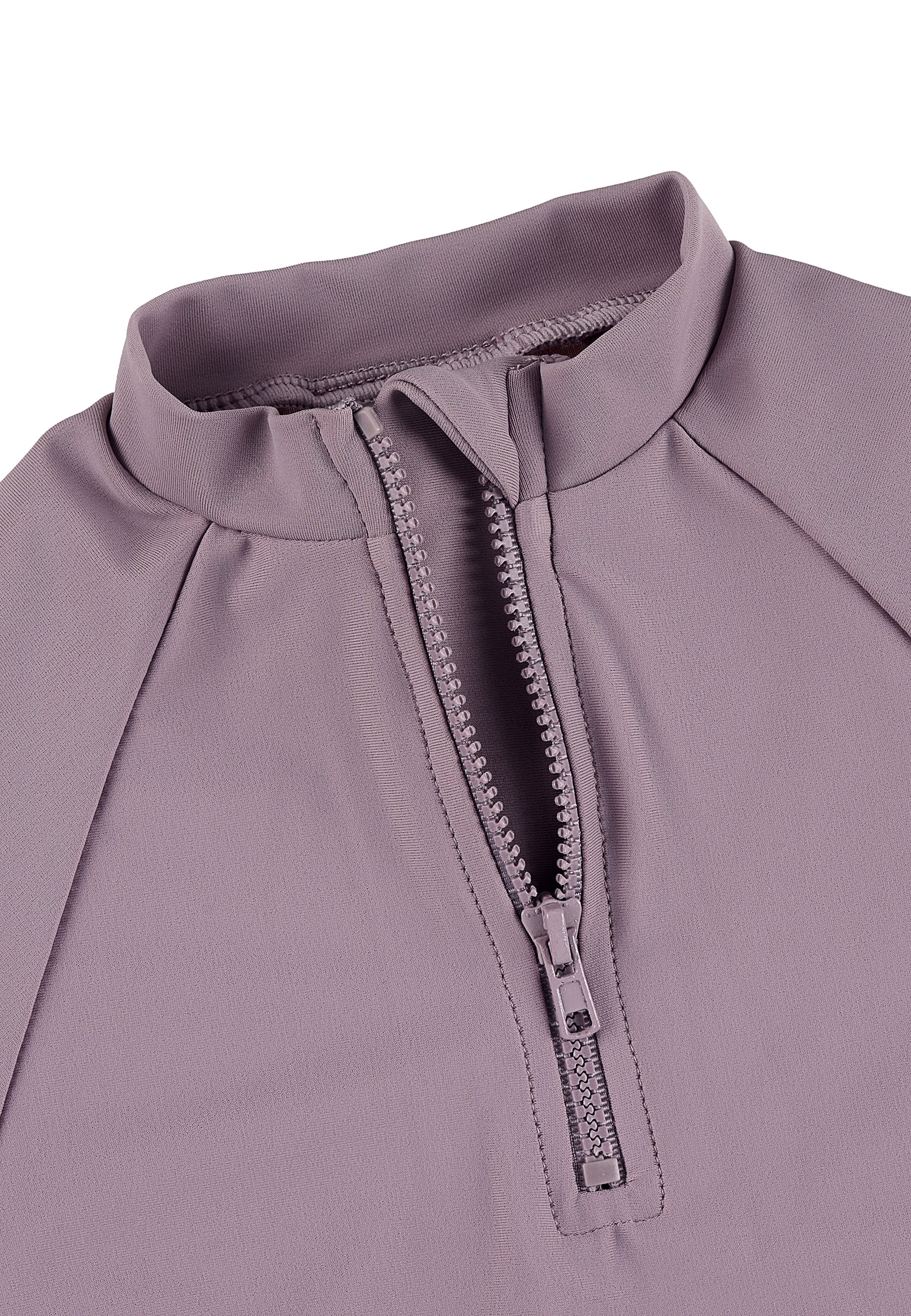 Kurzarm-Schwimmshirt uni in Marine, Blau, Magenta