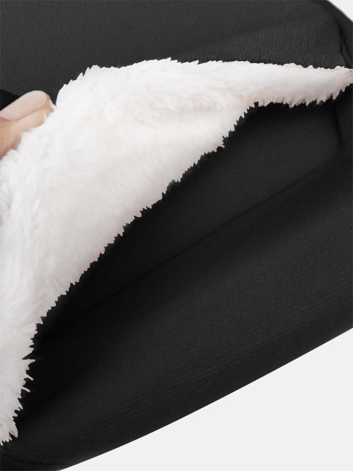 normani Wärmflasche mit Gürtel und Bezug Nikiski in Schwarz günstig kaufen onesize