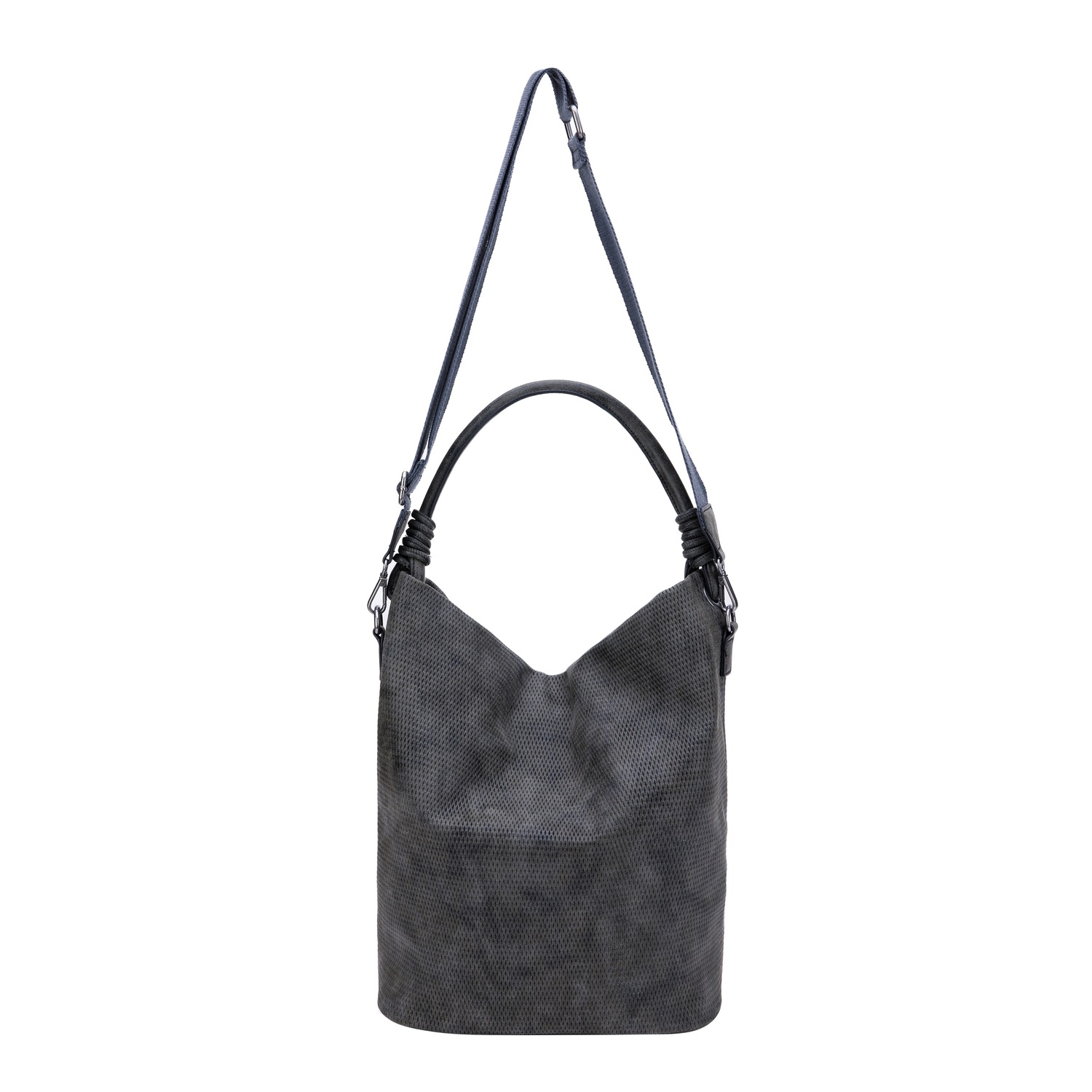 Schultertasche Juky02 mit dekorativen Knotenelementen