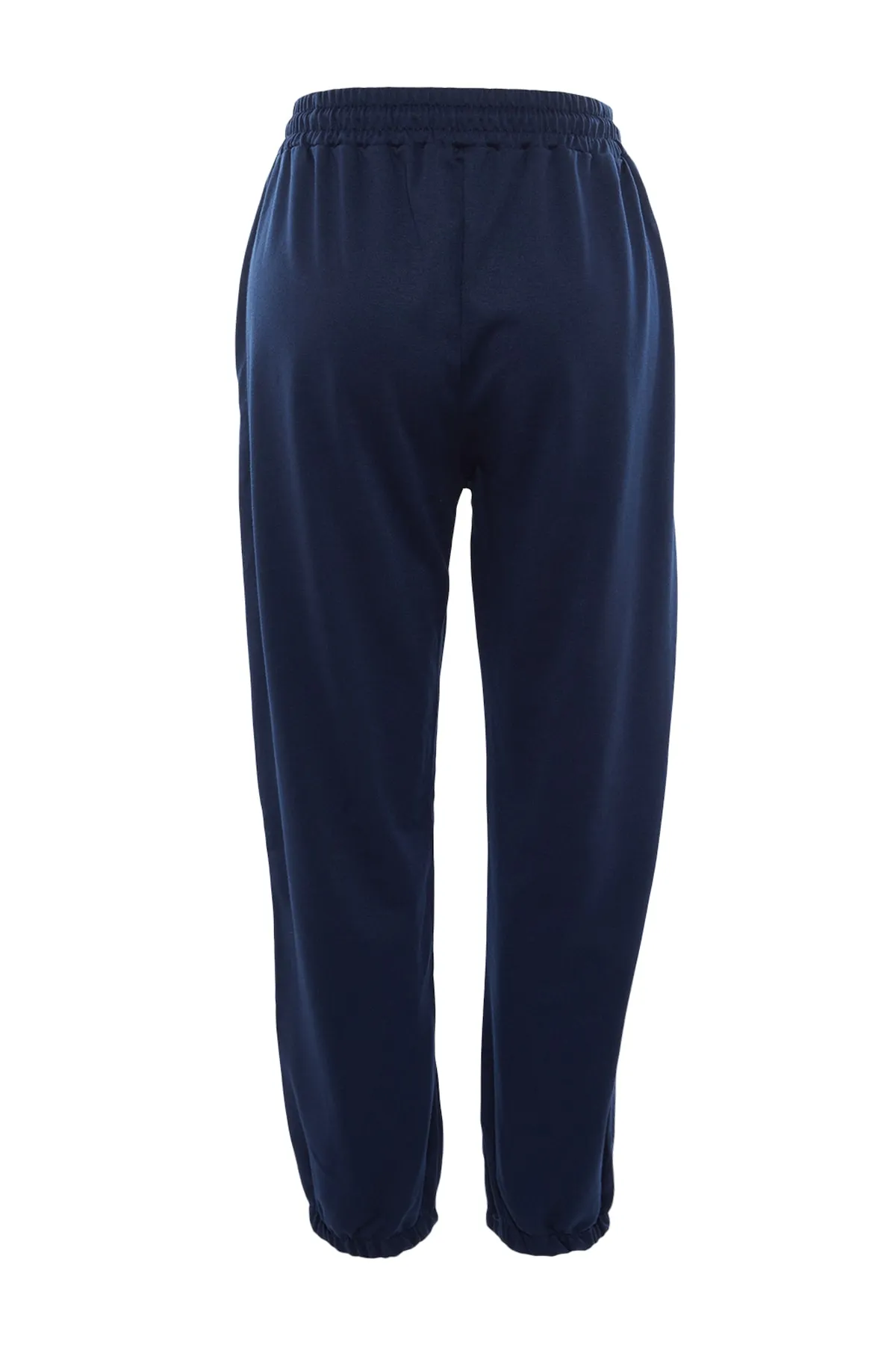 Trendyol Curve  Große Größen in Sweathose - Dunkelblau - Relaxed