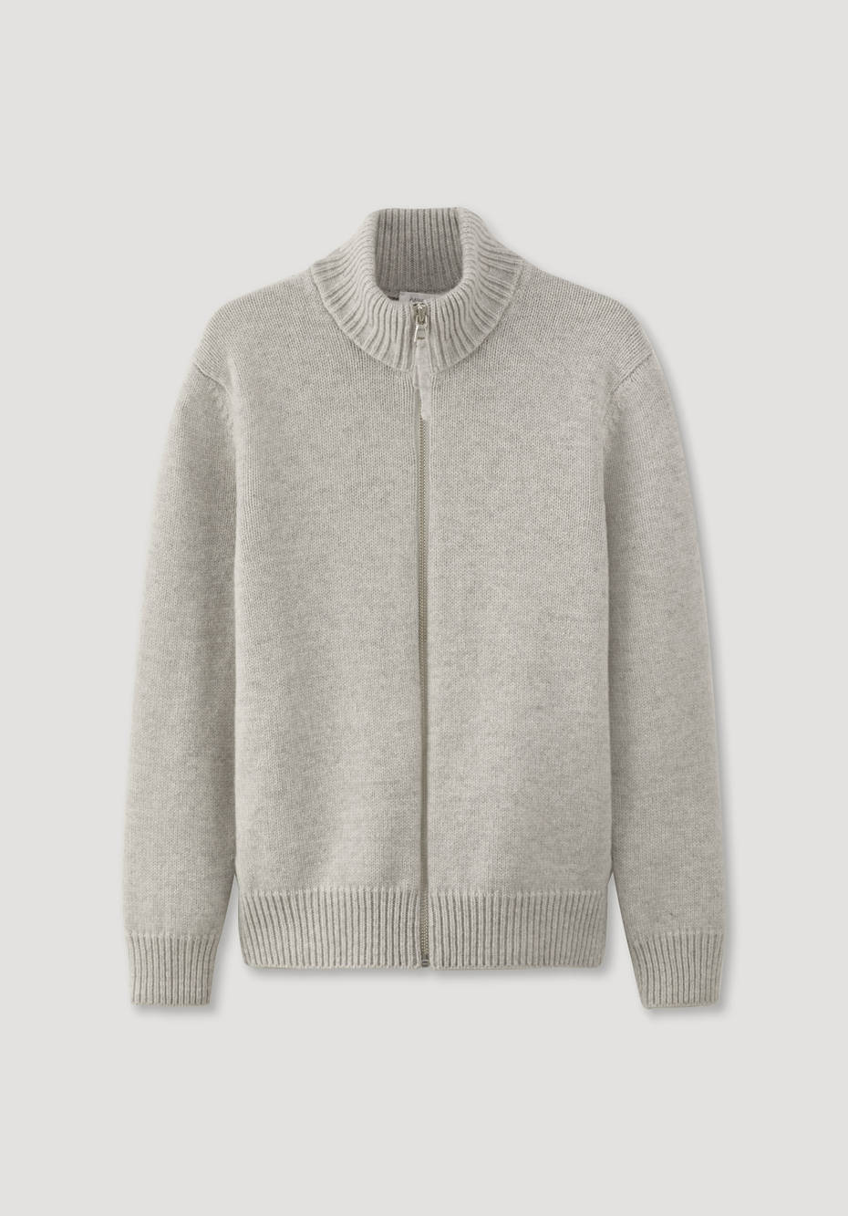 Zip-Jacke aus reiner Bio-Lambswool