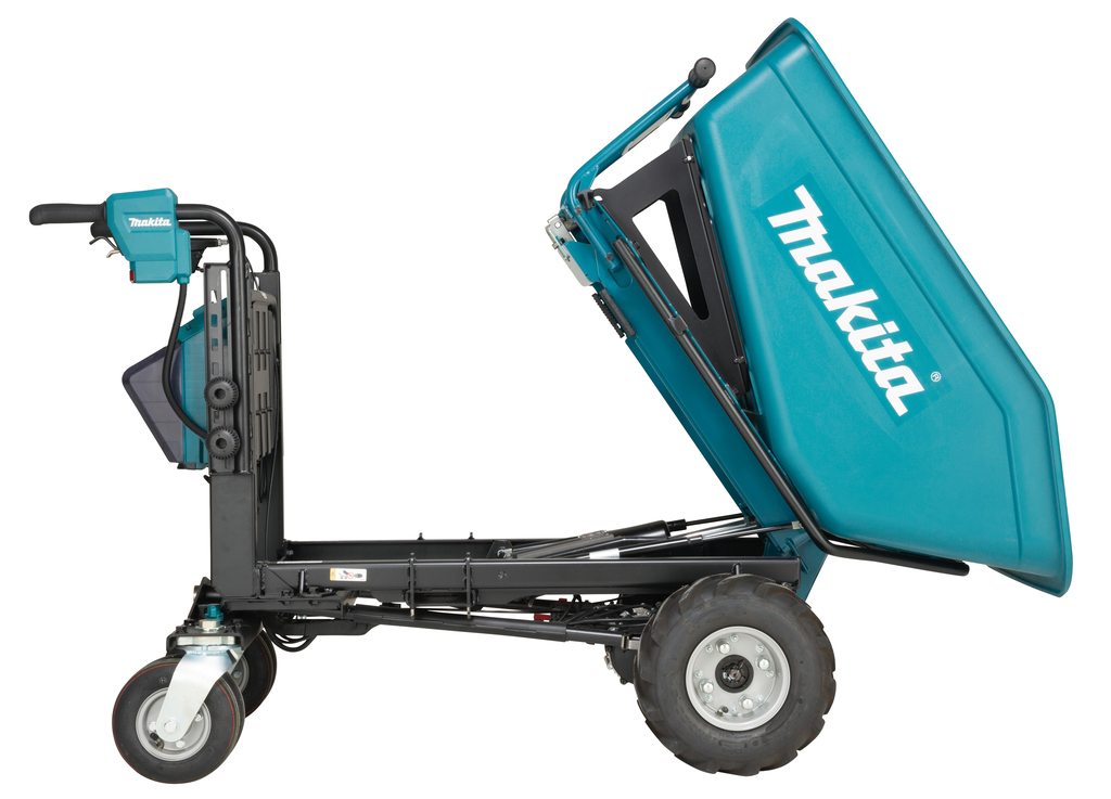 Makita DCU602Z 2 x 18V Basculant fără fir cu cupă înclinabilă electric, fără baterii și încărcător