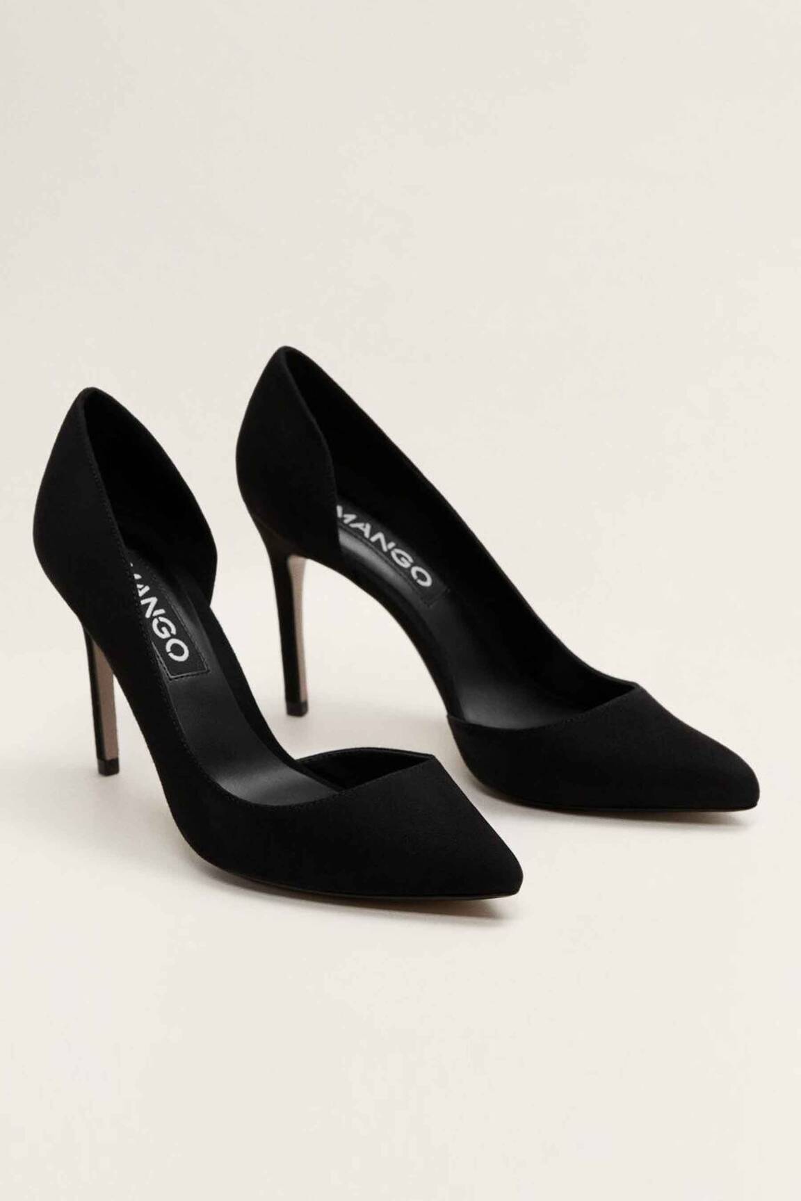 Mango Escarpins Femme couleur noir