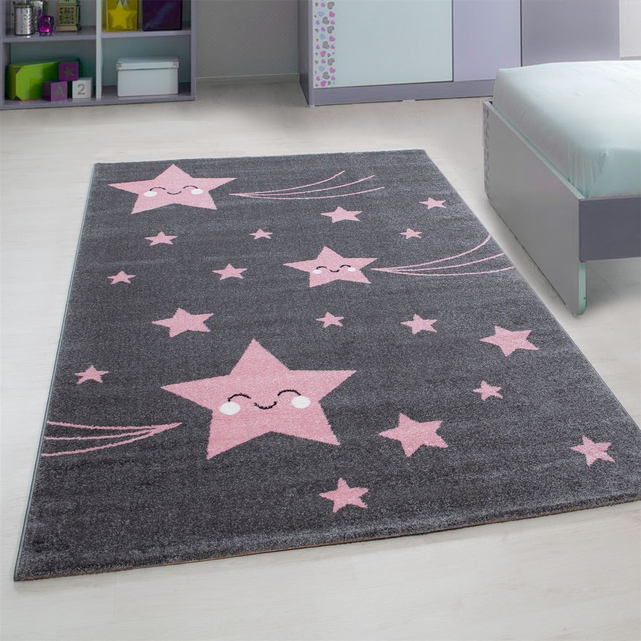 Ayyildiz Teppich, KIDS 0610, PINK, 200 x 290 cm