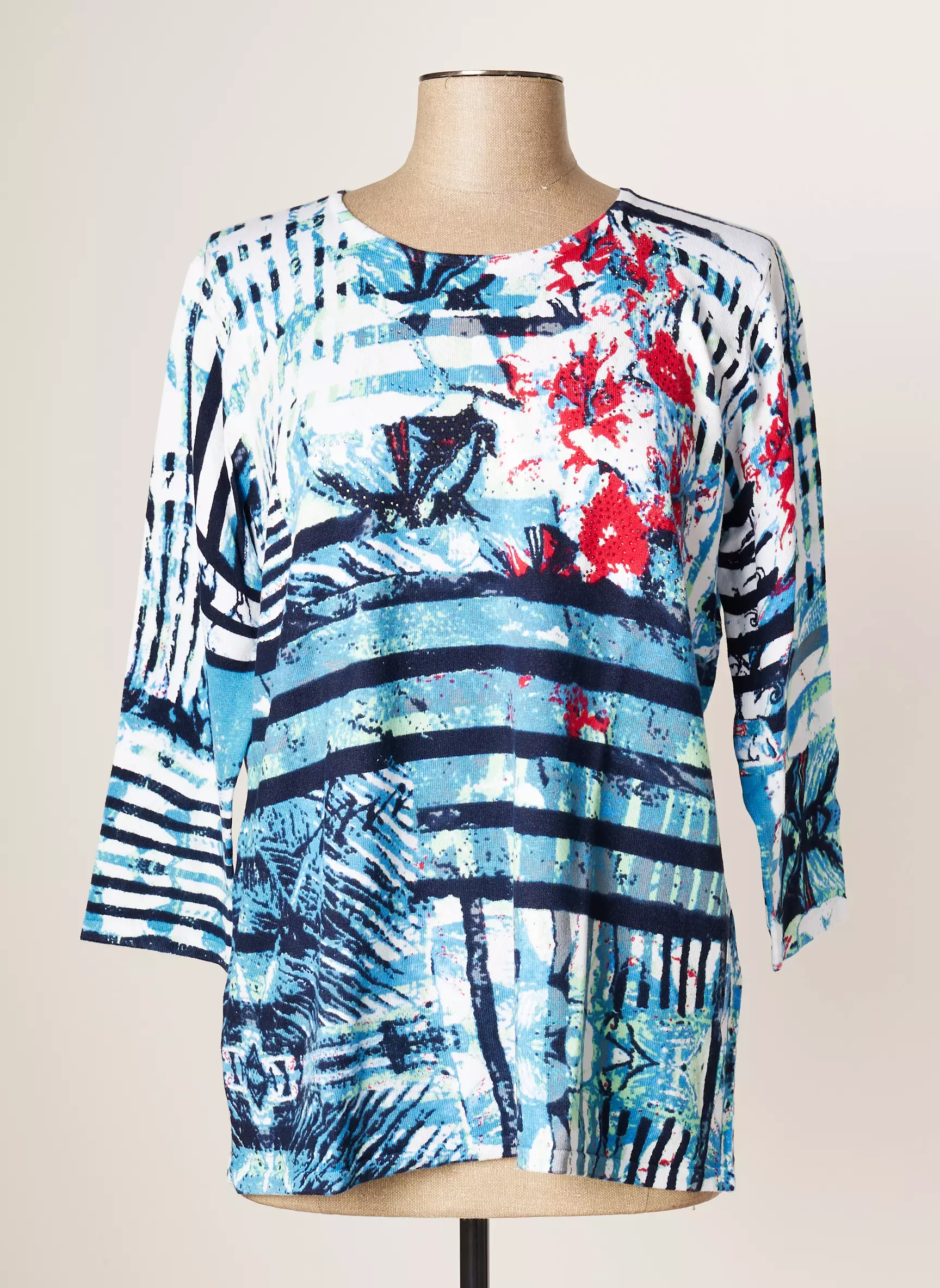 Joy Of Life Pulls Femme couleur bleu