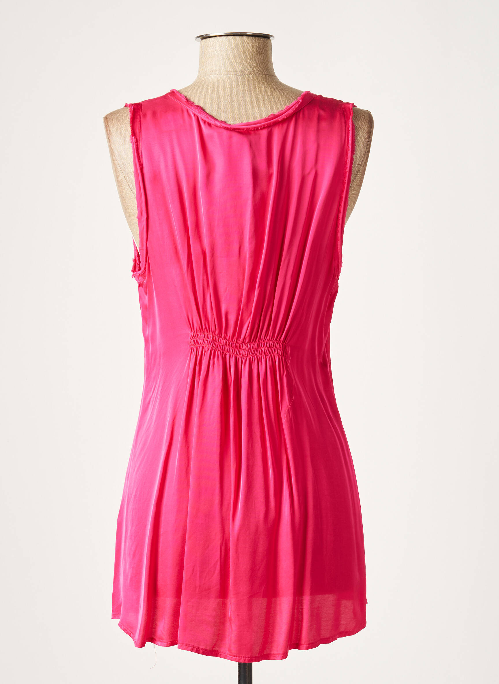 Lauren Vidal Tuniquesansmanche Femme couleur rose