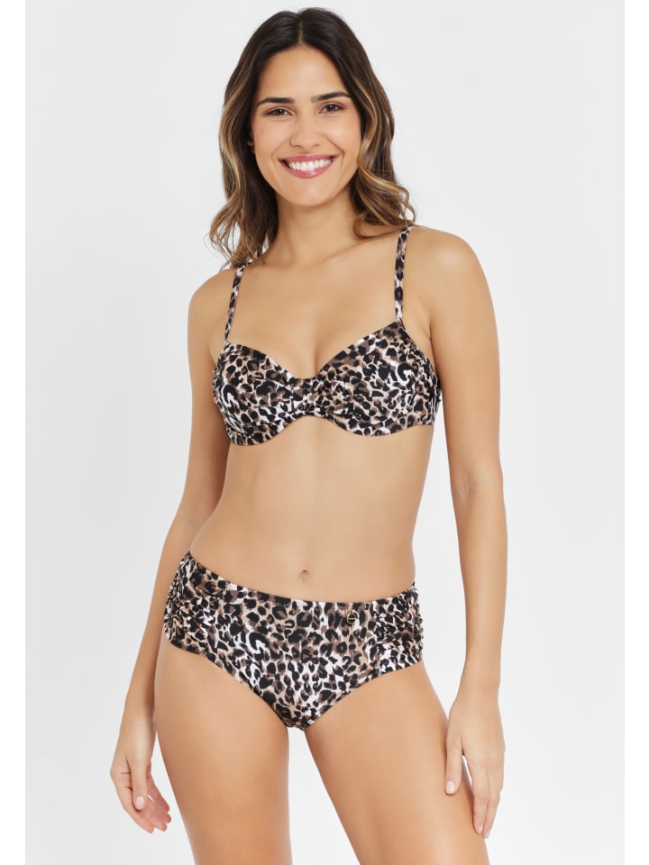 LASCANA Bügel-Bikini in braun-bedruckt günstig kaufen