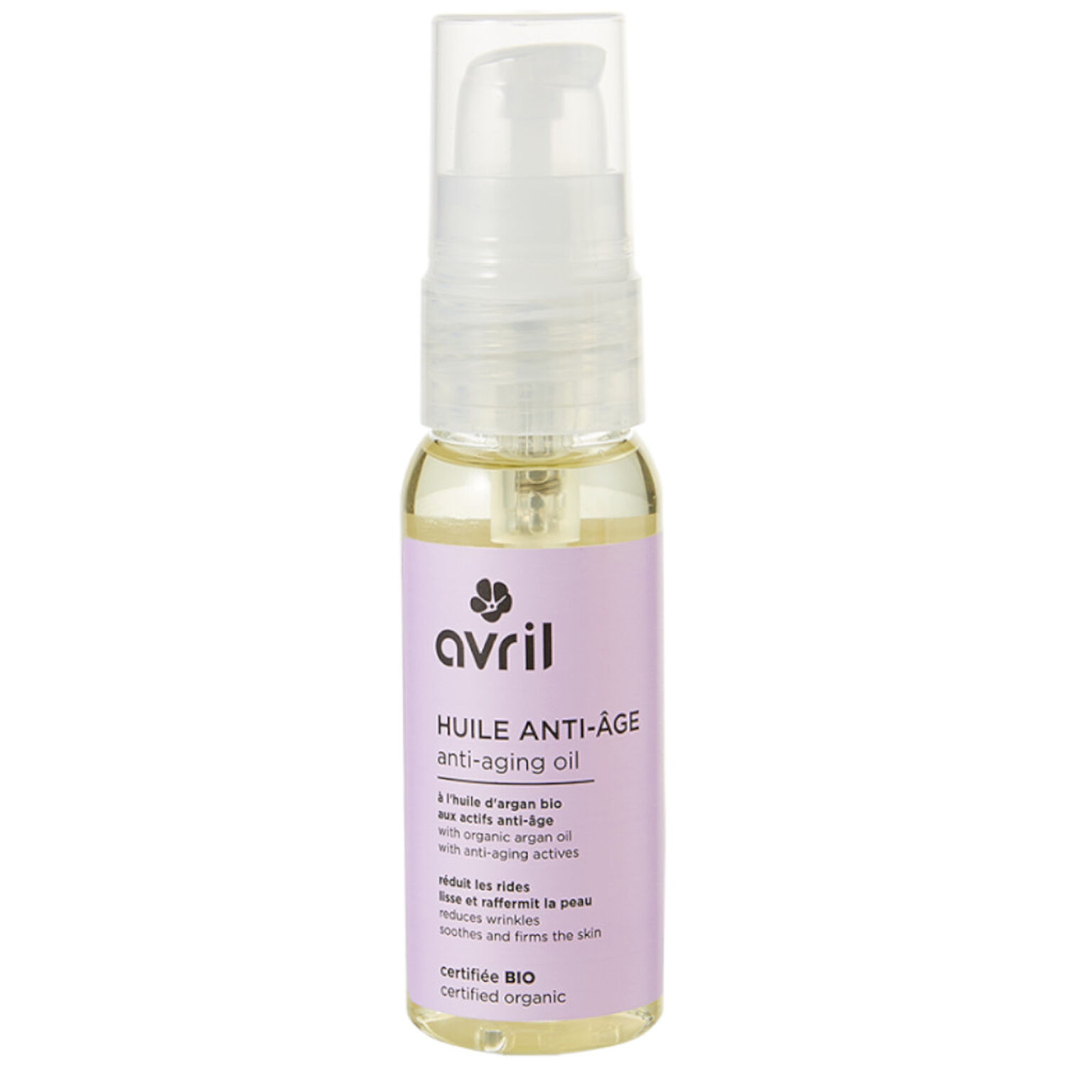 Avril À l'Huile d'Argan Huile Anti-Âge - Certifiée bio