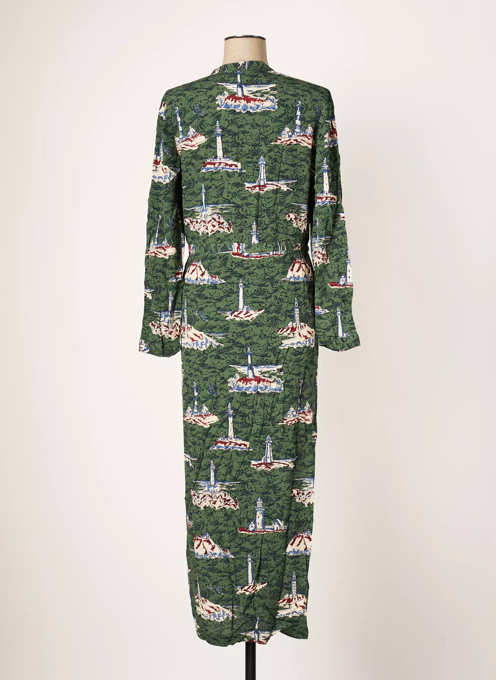 Nice Things Robes Longues Femme couleur vert