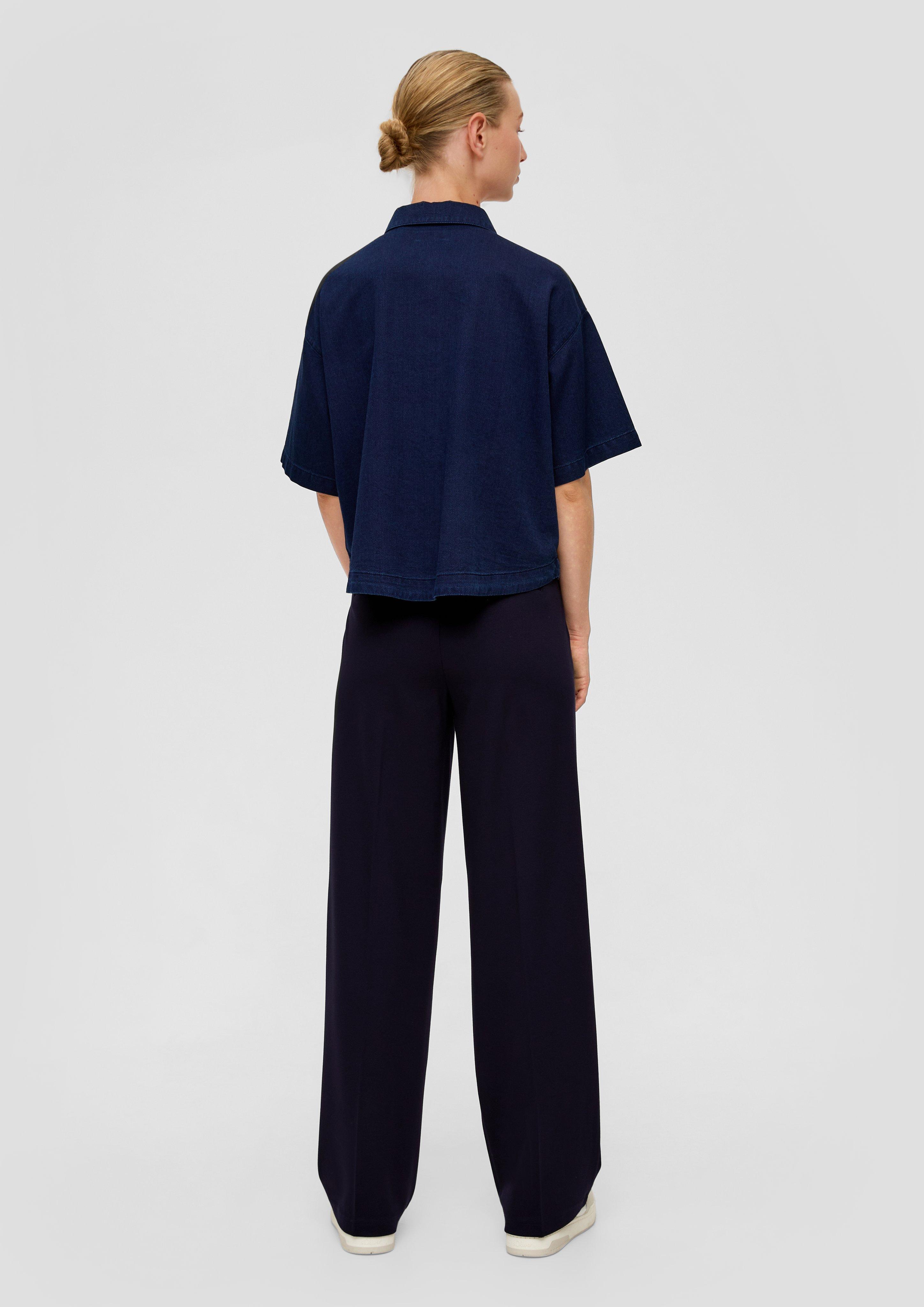 Regular: Twill-Hose mit Wide Leg  2133509-5959