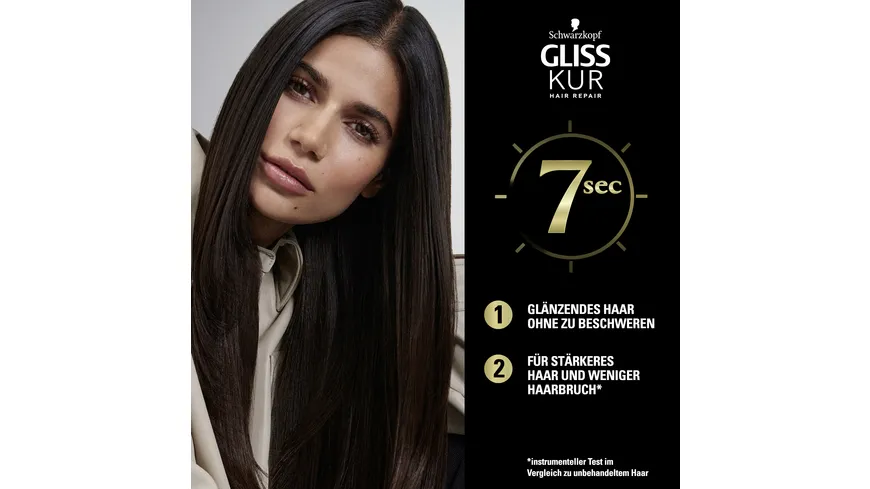 Schwarzkopf Gliss Kur 7 Sec Express-Repair-Kur Aqua Revive 200ml 200 ml