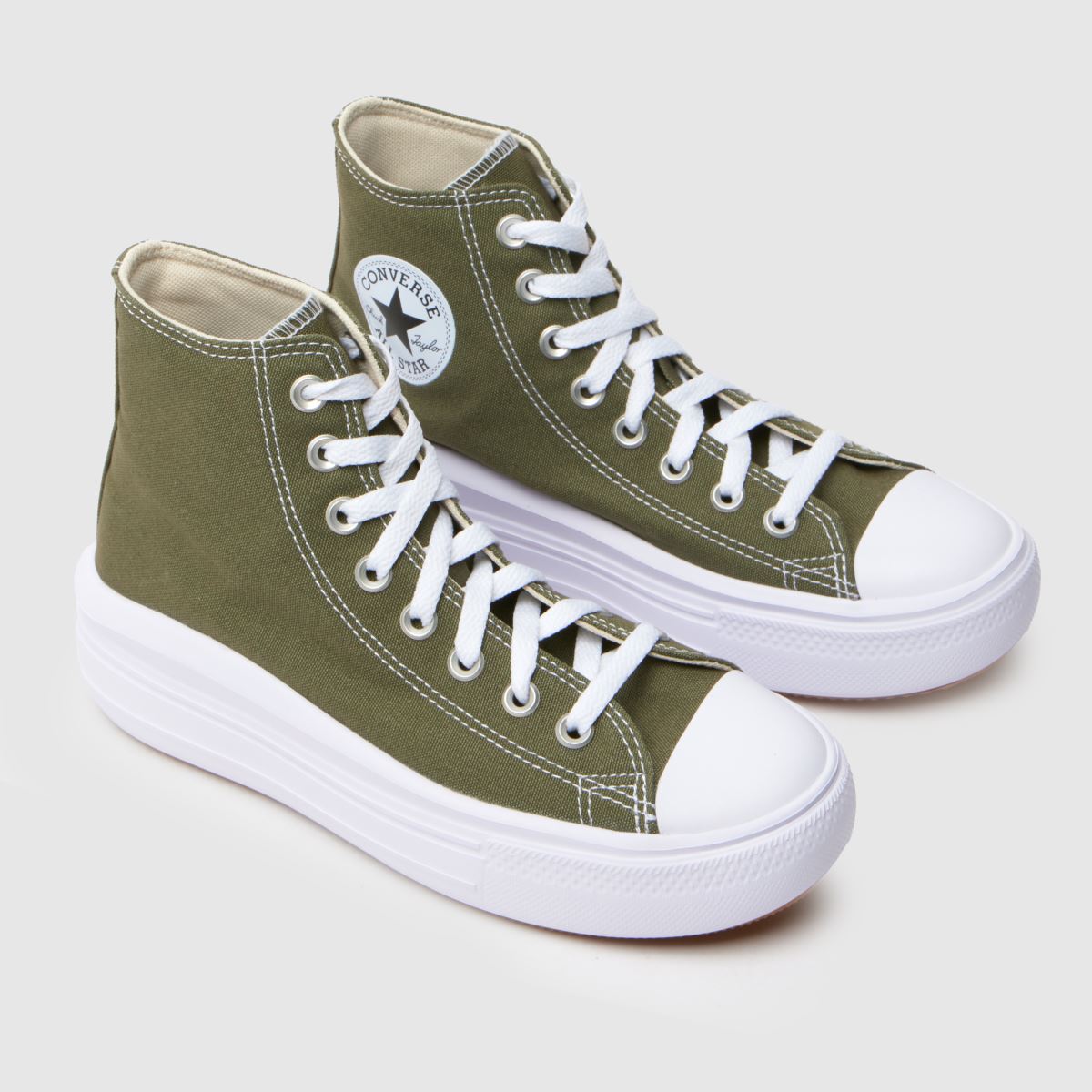 Converse All Star Move Hi khaki színű tornacipő